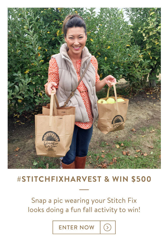 #stitchfixharvest and win $500.